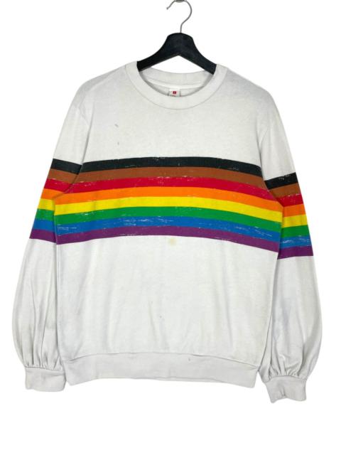 Other Designers Vintage Art Rainbow Sweatshirt Japanese Brand Tee Crewneck