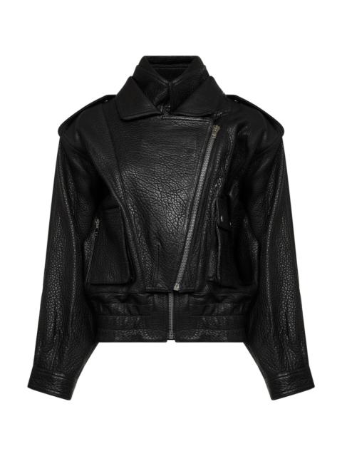 Isabel Marant Black lambskin Aneli jacket