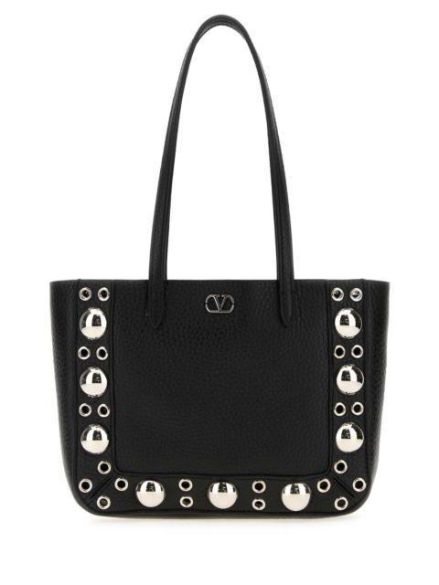 Valentino Valentino Garavani Women Black Leather Nellcã´Te Handbag
