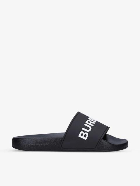 Burberry Logo Tech Furley Sliders