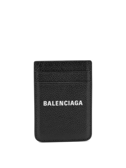 BALENCIAGA Balenciaga Cash Magnetic Card Holder Black
