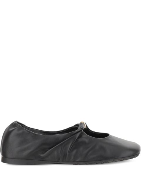 Loewe Loewe Women Pebble Leather Ballets