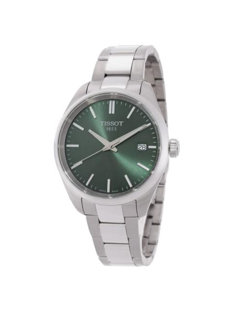 Other Designers Tissot PR 100  Quartz Green Dial Watch T1502101109100