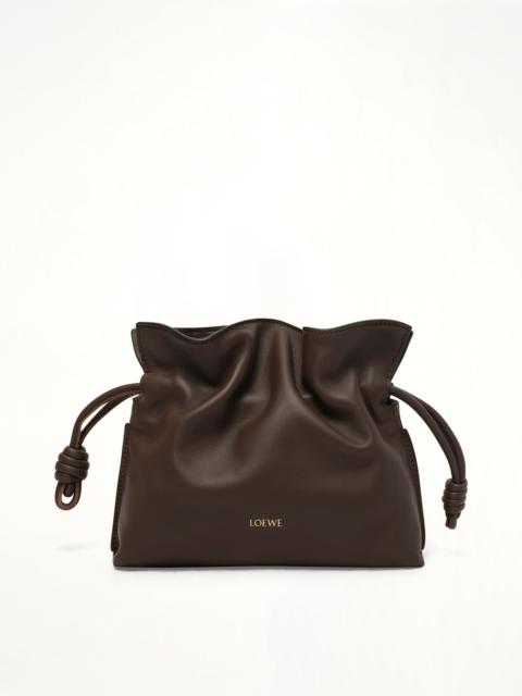 Loewe Flamenco Clutch Mini in Chocolate