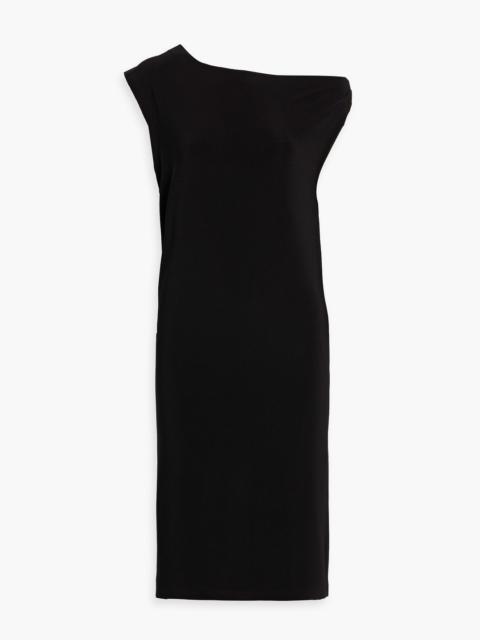 NORMA KAMALI Draped stretch-jersey dress