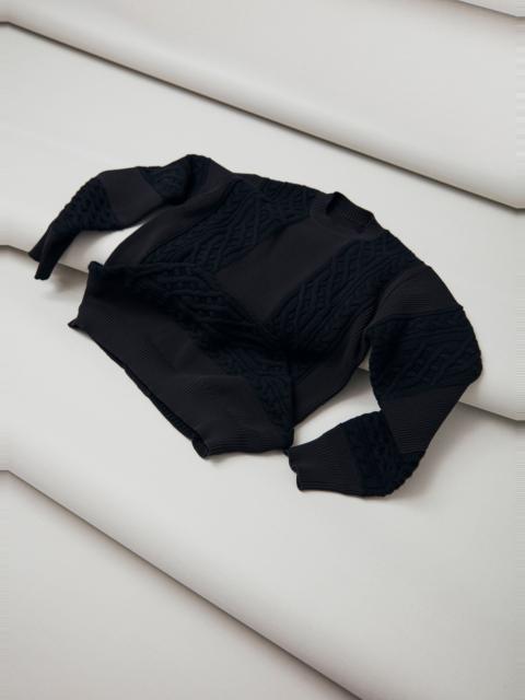 sacai Wool Knit Pullover