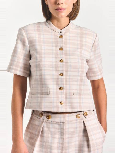 DEREK LAM 10 CROSBY GRACE SHORT SLEEVE JACKET