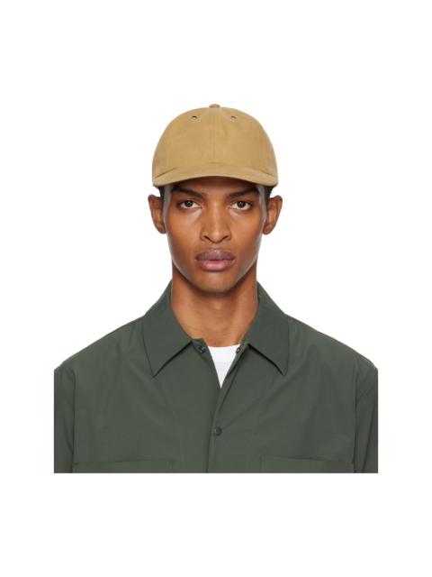 NORSE PROJECTS Tan Canvas 6-Panel Cap
