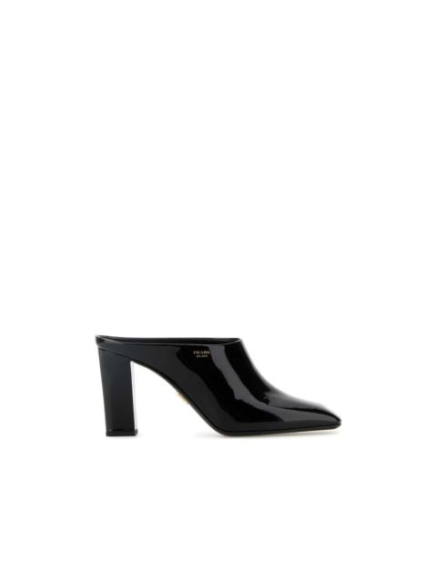 Prada Prada Leather Mules 85Mm Women