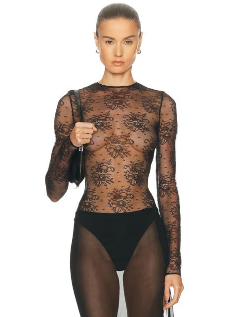 Dolce & Gabbana Long Sleeve Bodysuit