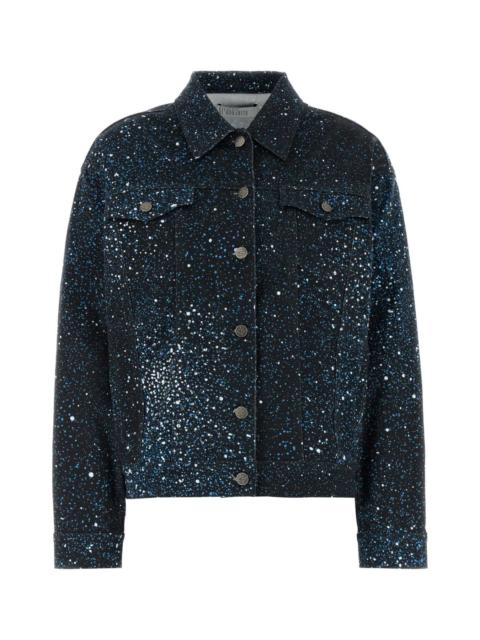 GIUSEPPE DI MORABITO Giuseppe Di Morabito Women Printed Stretch Denim Jacket