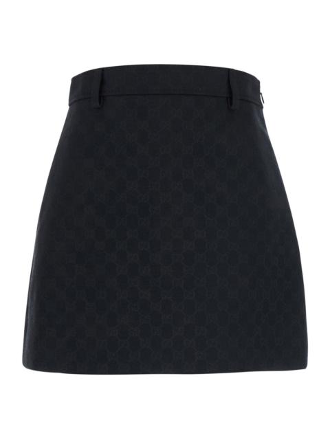 GUCCI Gucci Women Gg Canvas Mini Skirt
