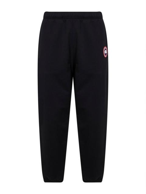 Canada Goose Black cotton Rove joggers