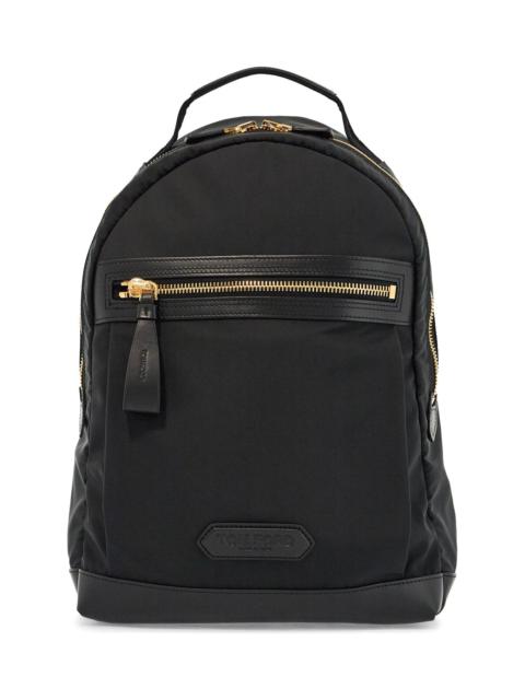 TOM FORD Logo-patch Zipped Backpack