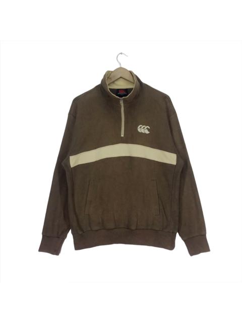 Other Designers Canterbury Of New Zealand - Vintage Canterbury Sweatshirt Half Zip Pullover Crewneck