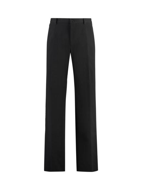 Dolce & Gabbana Blend Cotton Trousers