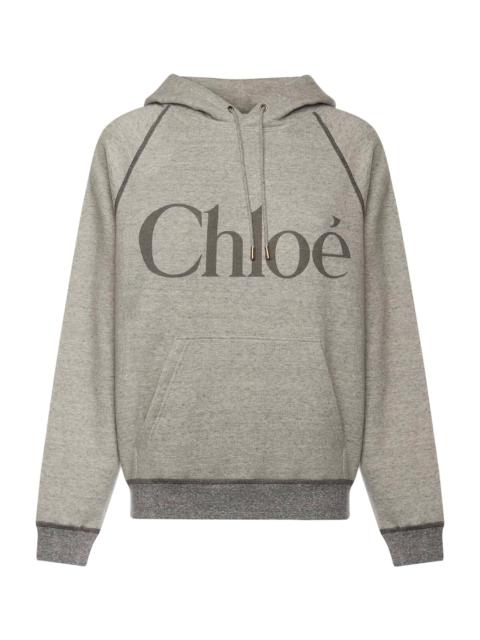 Chloé Cotton-blend Fleece Logo Sweatshirt