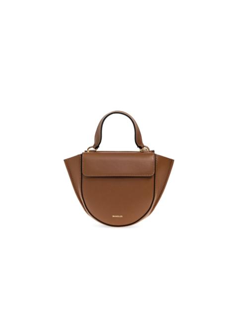 WANDLER WANDLER Hortensia Piccola Brown Handbag New & Authentic