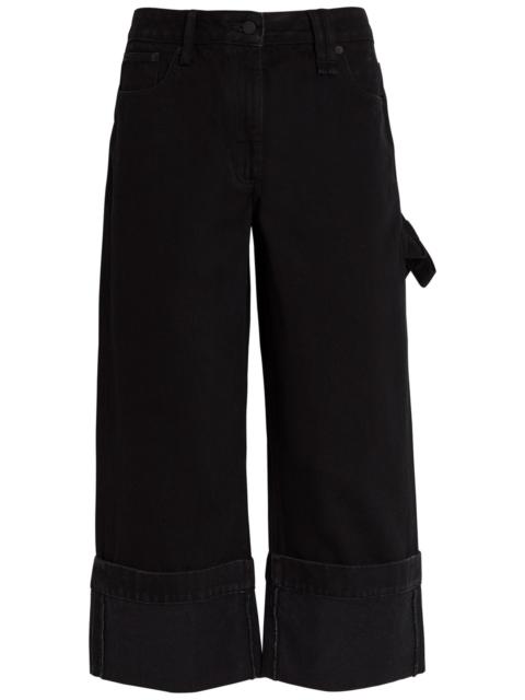 Simone Rocha Simone Rocha Turn-up Straight-leg Cropped Jeans