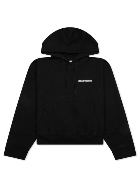 Readymade BIG SIZE HOODIE LOGO - BLACK