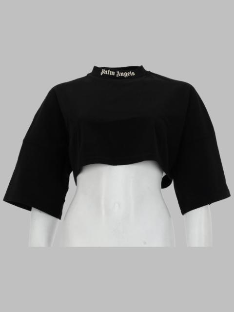 Palm Angels Palm Angels Women T-Shirt Cropped Con Logo