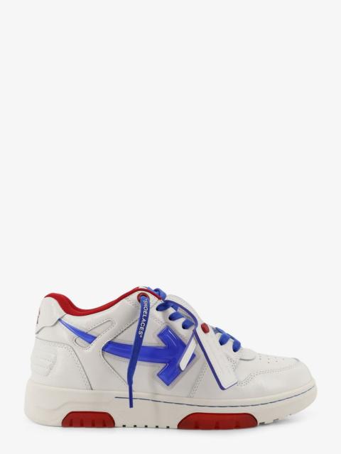 Off-White Off-White Out Of Office Bubble Arrow Leather Sneakers White