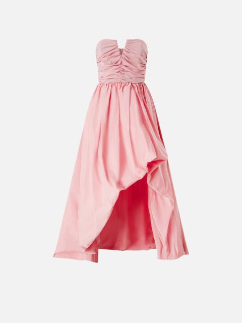 PINKO LONG, ELEGANT TAFFETA DRESS