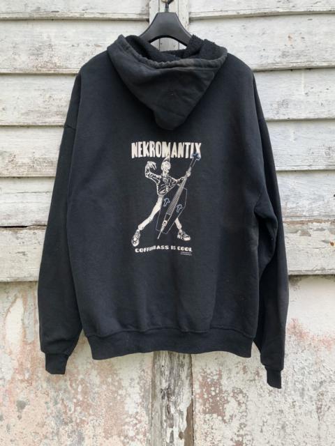 Other Designers Vintage 00s Trash Necromantix Psychobilly Band Hoodie