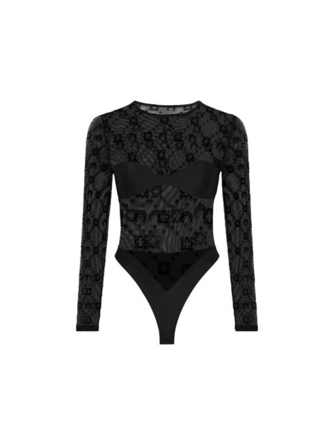 Marine Serre Moonogram Bodysuit