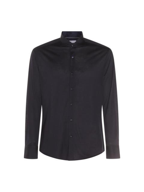 Brunello Cucinelli Shirts Blacks And Greys
