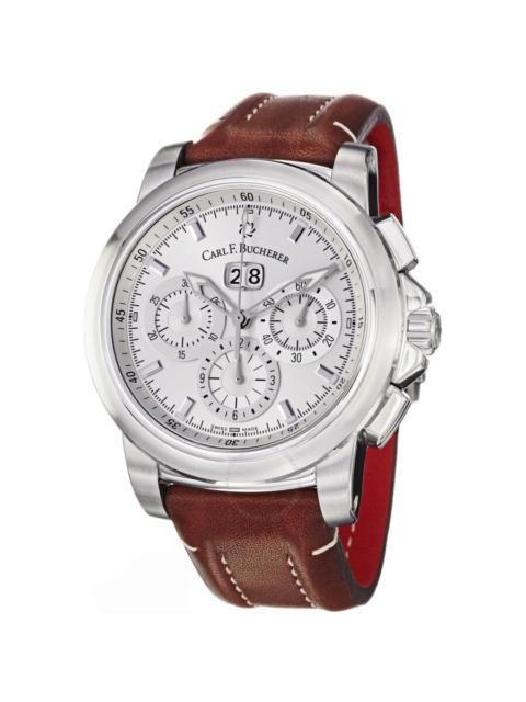 Other Designers Carl F Bucherer Patravi ChronoDate Automatic Silver Dial Men's Watch 10624081301