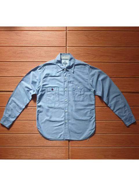 Other Designers Archival Clothing - 💥Fob Factory Japanese brand Chambray shirt