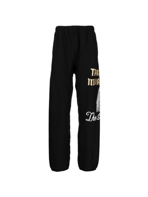 side logo-print detail track pants