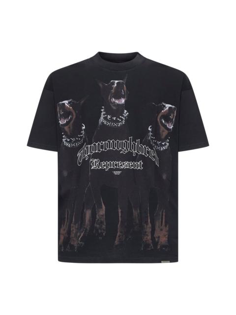 REPRESENT Black Thoroughbred T-shirt Represent - men