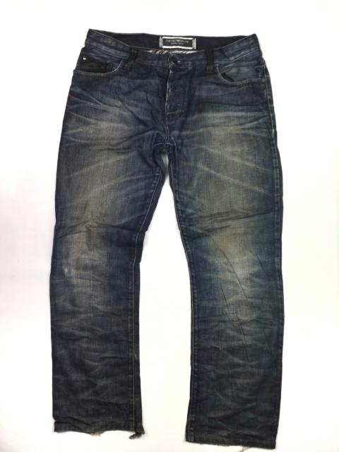 Other Designers Armani × Emporio Armani - EMPORIO ARMANI Distressed Denim Jeans