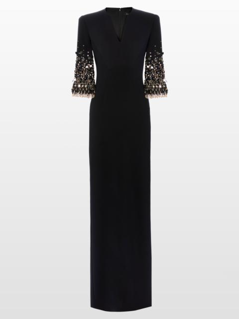 JENNY PACKHAM Jenny Packham Ruth Gown Dress in Liquorice at Nordstrom