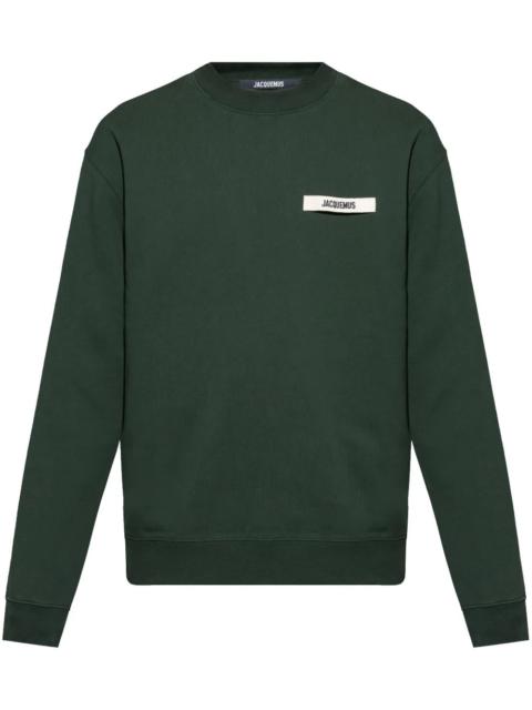 Jacquemus Men Gros Grain Sweatshirt