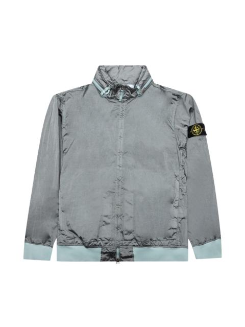 Stone Island Stone Island Waffen Patch Foldable Hooded Zip Up Jacket 'Sky Blue'