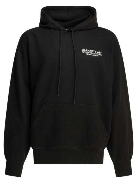 Carhartt WIP Carhartt WIP Hoodie Sean Hamilton Black