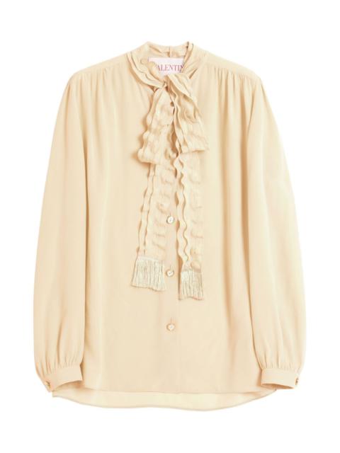 Valentino Crepe de chine silk blouse