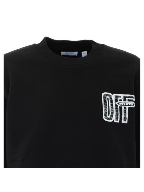 Off-White Off White Men Motion Arrow Skate Sweatshirt