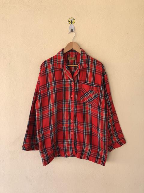 Other Designers Vintage - LEGLAN DOVIEW TARTAN BUTTON UP FLANNEL