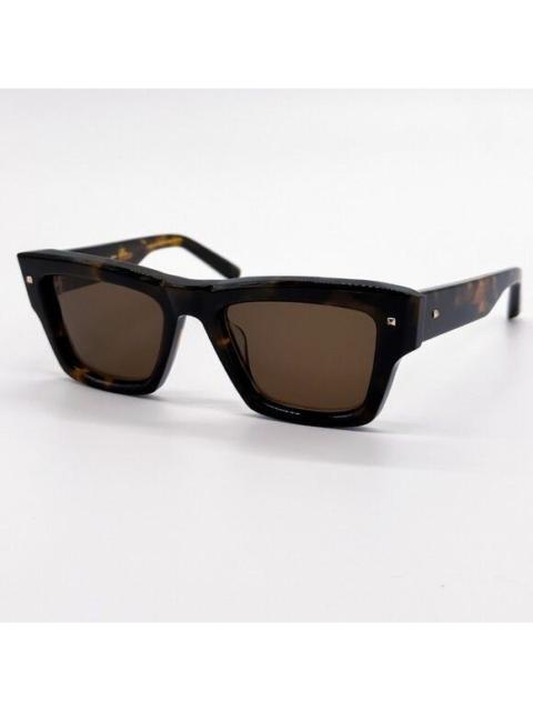 Valentino NEW VALENTINO XXII VLS-106B-53 HAVANA UNISEX SUNGLASSES