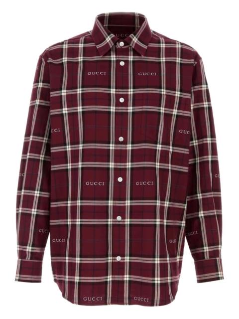 GUCCI Gucci Men `Gucci` Easy Fit Shirt