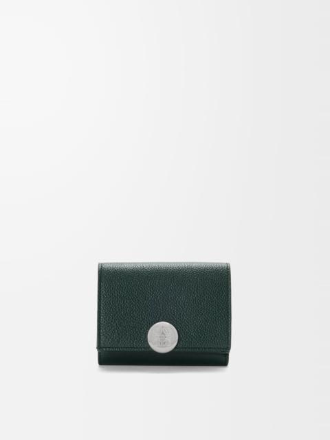 Loewe Pebble trifold wallet in pebble grain calfskin