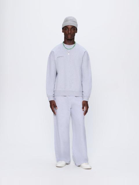 PANGAIA Mens 365 Midweight Straight Leg Track Pants - Grey Marl