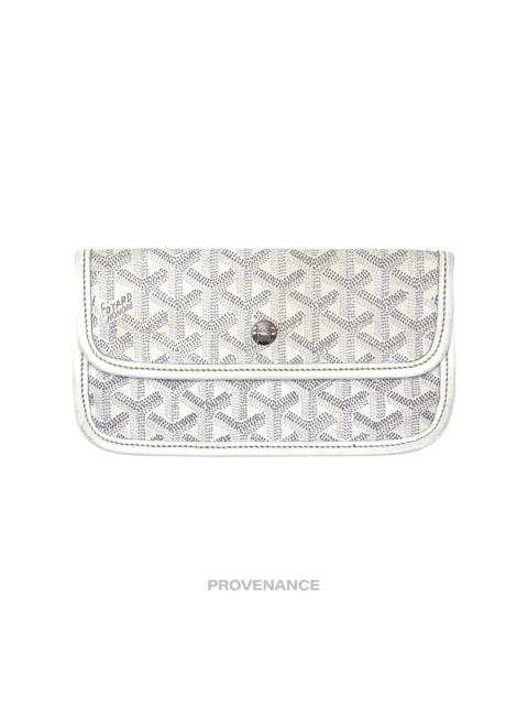 Goyard St. Louis Pouch Wallet - White Goyardine