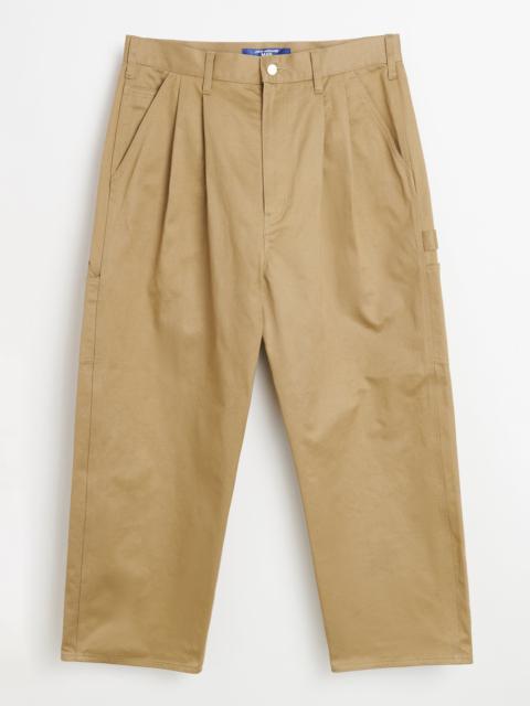 JUNYA WATANABE MAN X CARHARTT WIP COTTON TWILL PANTS BEIGE