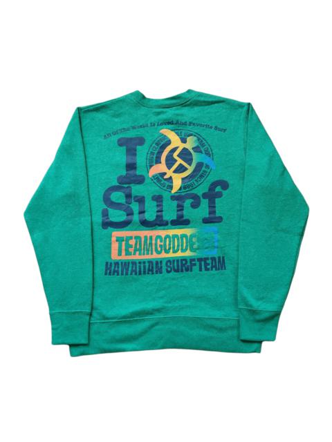 Other Designers Sun Surf - Vintage Team Goddess Aloha Surf Sweatshirt