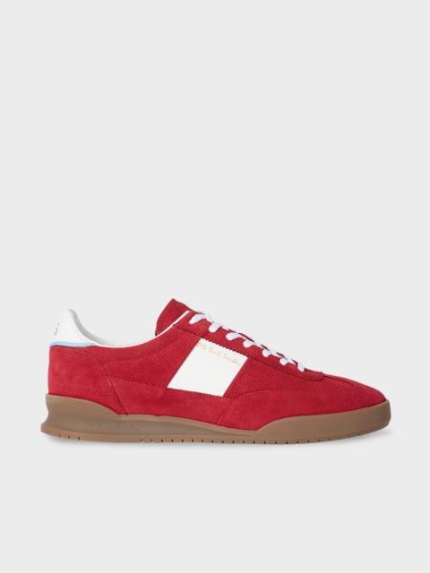 Paul Smith Red Suede 'Dover' Trainers